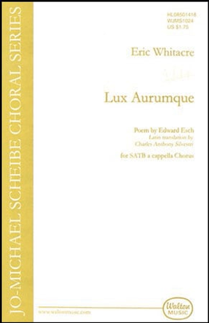 Lux Aurumque - SATB 
