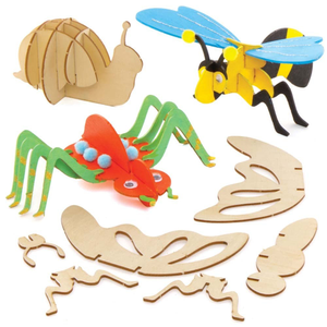 Kits des insectes en bois