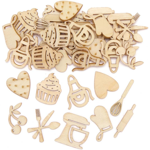 Baking Mini Wooden Shapes