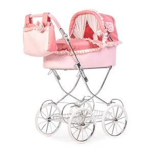 Roma Annie Dolls Pram - Pink
