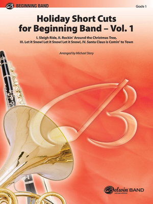 Holiday Short Cuts for Beginning Band, Vol. 1 - Band Set & Score 