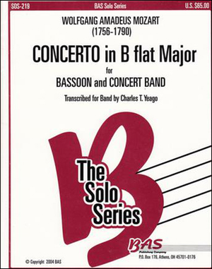 Concerto in Bb Major for Bassoon and Concert Band - Band Set & Score 