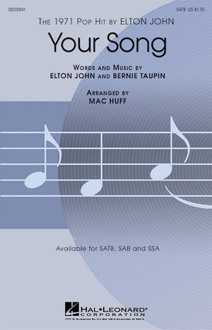 Your Song - SATB 