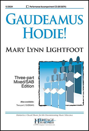 Gaudeamus Hodie - Three-Part Mixed 