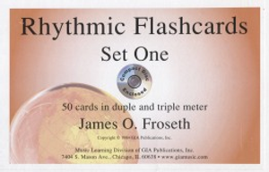 Rhythm Flashcards Set One - Flash Cards with CD