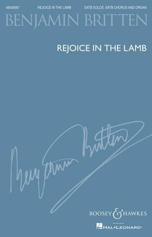 Rejoice in the Lamb - SATB Choral Score 
