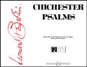 Chichester Psalms - Chamber Orchestra Organ, Harp, Percussion - Score & Parts