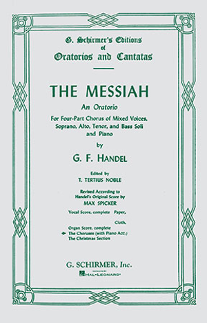 Messiah - SATB Choral Score Chorus Parts