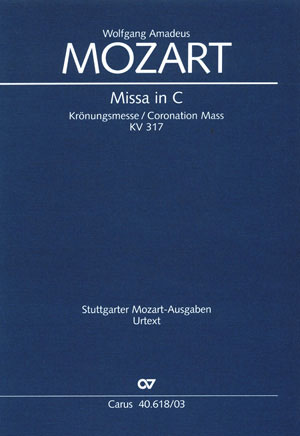 Mass in C, K. 317 - SATB Vocal Score 