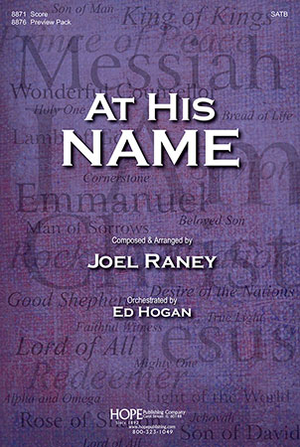 At His Name - SATB Choral Score 