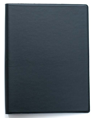 Model 601 Choral Folder with Strings - Black with Expanded Pockets