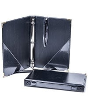 Model 902RB Choral Folder - Black with Ring Binder