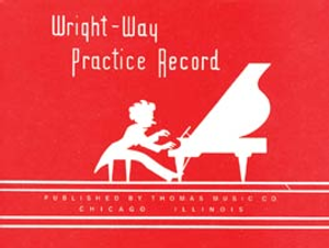 Wright-Way Practice Record - 4 1/2 x 6" Softcover