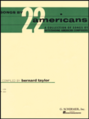 Songs by 22 Americans - High Solo Collection 