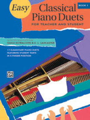Easy Classical Piano Duets for Teacher and Student - Book 1