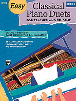 Easy Classical Piano Duets for Teacher and Student - Book 2