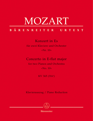 Piano Concerto #10 in E Flt K365-Fs - Piano