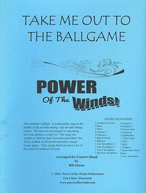 Take Me Out to the Ballgame - Band Set & Score 