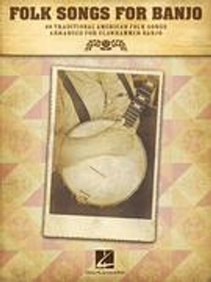 Folk Songs for Banjo - Banjo Book with Tablature 