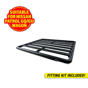 Adventure Kings Aluminium Platform Roof Rack Suitable for Nissan Patrol ...
