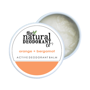 Active Deodorant Balm Orange + Bergamot 10g Mini