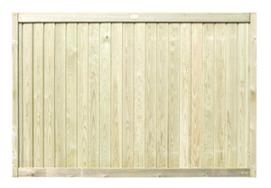 1.22m High (4FT) x 1.83m Wide Vertical Tongue & Groove Effect Panel