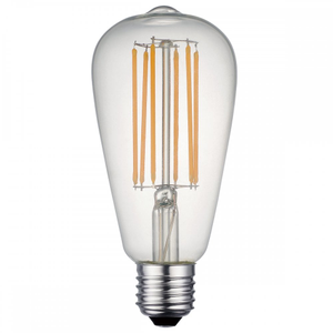 Dar Pack Of 5 E27 7w LED Filament Rustic Dimmable Lamp