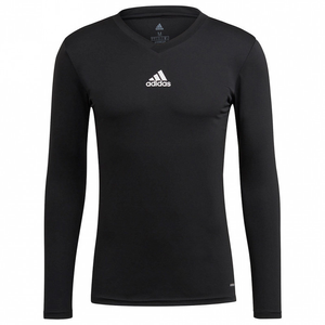adidas Team Baselayer Tee Long Sleeve - Black - M