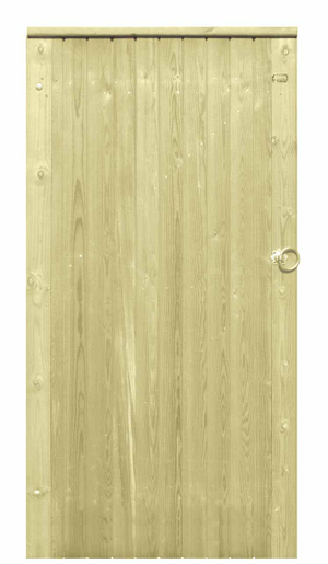 1.93m High x 1.00m Wide Brook Garden Gate (LH) With Fittings