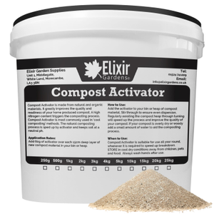 Compost Activator, Accelerator & Maker (4.5-0-0) - 20kg, Re-Sealable Tub