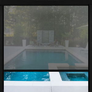 Elite Motorized Retractable Exterior Screen