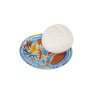 Fragonard Rose Lavande Soap & Soap Dish