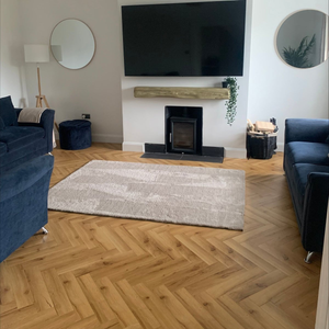 Sample of Oak Robust Natural Herringbone