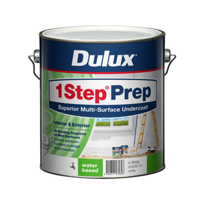Dulux 1Step Prep Water Based Primer, Sealer & Undercoat 4L