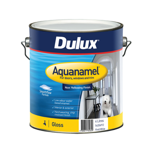 Dulux Aquanamel Gloss Vivid White 4L