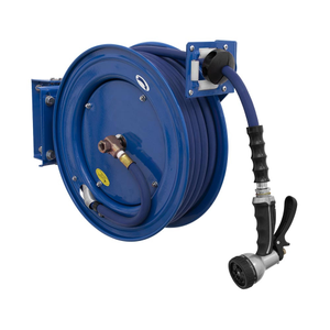 Sealey WHR1512 Heavy-Duty Retractable Water Hose Reel 15m 13mm ID Rubber Hose
