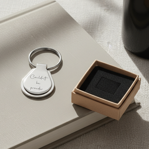 Handwriting Pendant Keyring