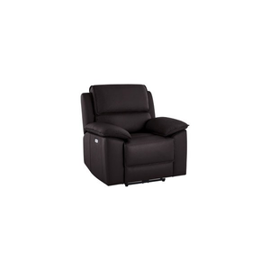 Goodwood Electric Reclining Armchair in Brown Leather