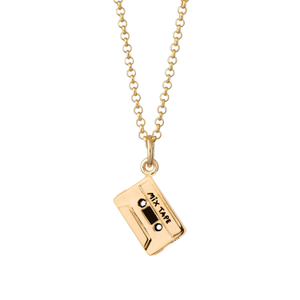 Gold Mix Tape Necklace