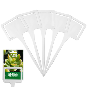 White Seed Packet Holder Plant T Labels | 15cm/6" - 50