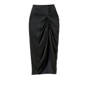 Katy Glossy Black Skirt (XS)