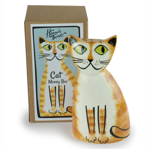 Ginger Cat Money Box