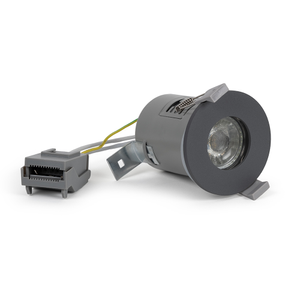 Lieber Graphite Grey GU10 Fire rated IP65 downlight