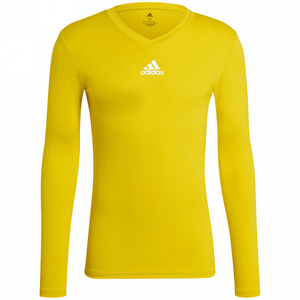 adidas Team Baselayer Tee Long Sleeve - team yellow - L