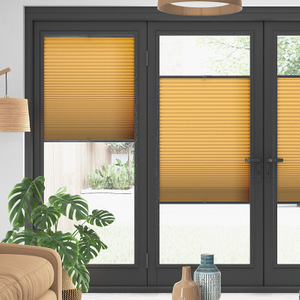 Honeycomb (Blackout), Ochre - Perfect Fit Blind