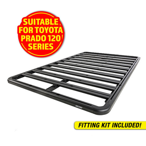 Adventure Kings Aluminium Platform Roof Rack Suitable for Toyota Prado ...