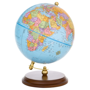 Keats Blue Desk Globe