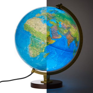 Livingston Dual Mapping Illuminated Globe
