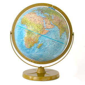 Atlantis Enhanced Relief Globe