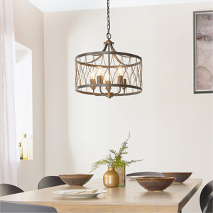61498 Heston Indoor Pendant Multi Arm Lamp